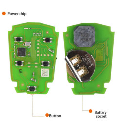 Llave Inteligente Universal XSCD01EN serie XM38, 1 piezas, funciona con XHORSE VVDI VVDI2, programador de llaves