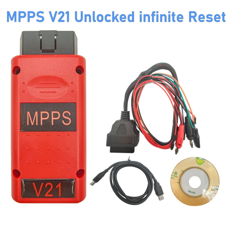 MPPS V21 Unlocked Infinite Reset High Quality Version Full Chip with B