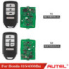 AUTEL-llave inteligente Universal MaxiIM para BMW, Chrysler, GM, Honda, Hyundai, Nissan, funciona con KM100, IM608PRO, IM508S, 1