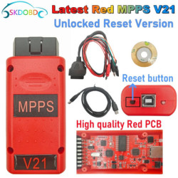 MPPS V21 Unlocked Infinite Reset High Quality Version Full Chip with B