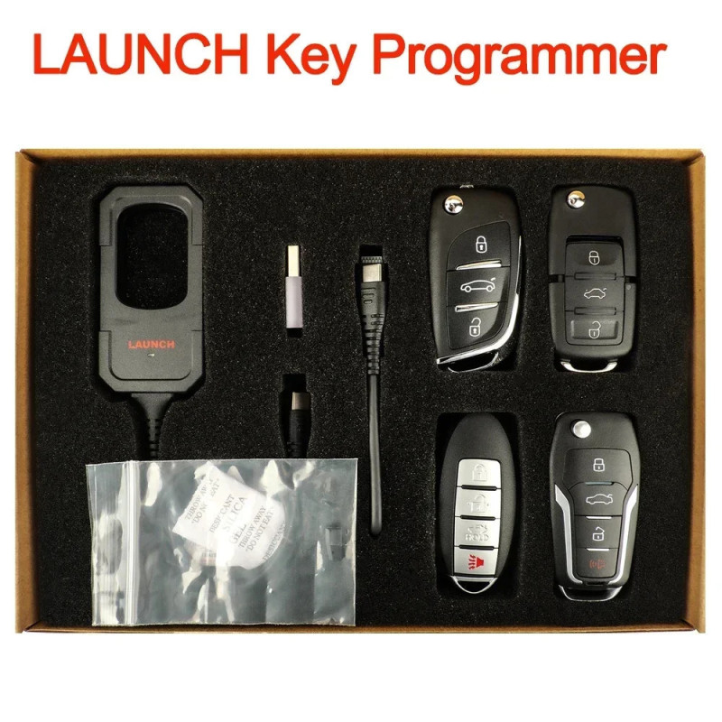 LAUNCH-programador de llaves X431, herramientas de programación IMMO, funciona con X431 PAD V, IMMO ELITE, IMMO PLUS, PROG 3, 4