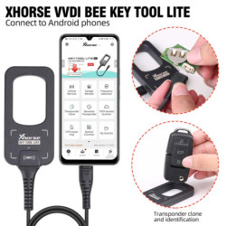 Xhorse-VVDI Bee Key Tool Lite, generador de llaves, programador remoto con 6 piezas, XKB501EN, teléfono Android, versión en ingl