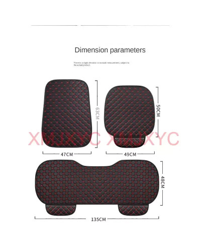 Funda de cuero Pu para asiento de coche, cojín para MG, todos los mode