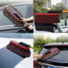 Microfiber Car Duster Exterior Cotton Wax Brush Scratch Free with Extendable Telescoping Handle Dusting Removal Mop Bristles