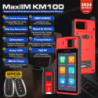 Autel-programador de llaves MaxiIM KM100X, OBD2, generador de llaves Universal con Fiat Brasil, GM Brasil, Maruti Suzuki, actual