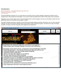 TachoSoft-software de calculadora de kilometraje, software de corrección de kilometraje 23,1, versión completa, compatible con m