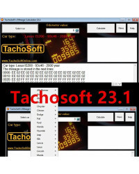 TachoSoft-software de calculadora de kilometraje, software de corrección de kilometraje 23,1, versión completa, compatible con m