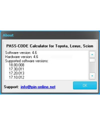 Código de acceso para Techstream V18.00.008, Software de registro Keygen 96 Chars, calculadora de número de semilla para Toyota 