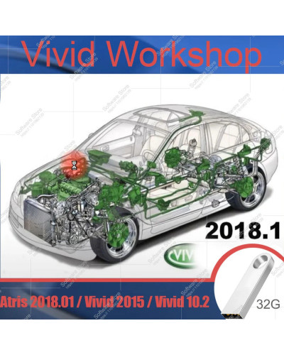 2024 Hot Automotive Vivid Workshop DATA 2018.01 Atris-Technik Data Que