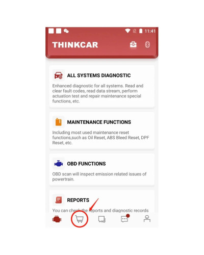 THINKCAR Thinkdiag-Actualización de 1 año de Software y 15 reajustes gratis para todos los coches, compatible con Software de se