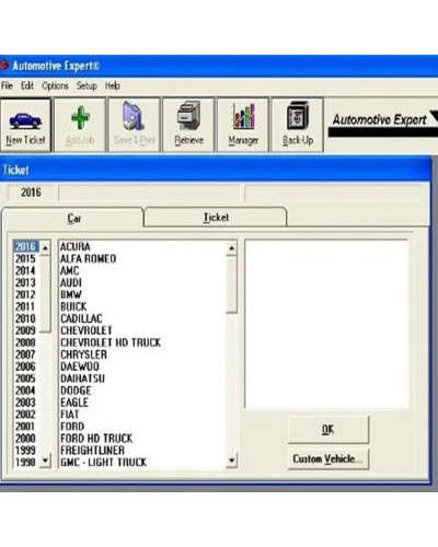 Software de Gestión automotriz Expert V11.33 + parche de tiempo sin caducidad con grieta para instalación ilimitada con vide de 