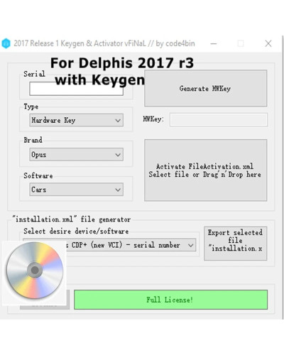 Para Delphi 2017 r3 Keygen activator, el más nuevo software 2017.r3 Keygen del-phis multidiag Key con car and truck