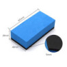 Car Ceramic Coating Sponge Applicator Automobile Glass Nano Wax Coat Applicator Pads Sponges Cloths Blue Waxing Polishing Tools