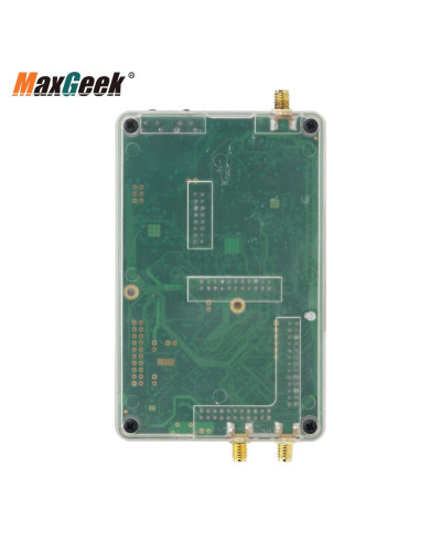 Maxgeek Hackrf One R9 V2.0.0 + Portapack mejorado H2 SDR, Radio Definida por Software, 1MHz-6GHz, carcasa de Metal opcional, mon