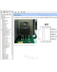 Software de reparación ECU, módulos de reparación de Pinout Immo, ubicación que incluye multímetros, Transistor EEprom, defectos