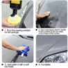 12pcs Car Sponge Detailing Applicator Pads 10cm Super Soft Cleaning Yellow Round Car Polishing Wax Foam Sponge for Clean Cars