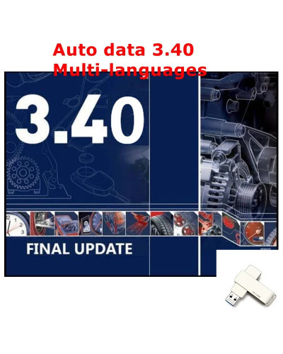 2024 Hot Sale Auto Data 3.40 Auto Repair Software Multi-languages Send