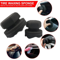 Hex Grip Applicator Handheld Tire Waxing Sponge 20g High Quality Density Durable Reusable Cleaning Washing Ultra-fine Scrubber