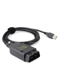 Cable de diagnóstico HEX/hex V2 OBD V23.11 para vcss ForVaGCOM, escáner para VW/AUDI/Skod Seat, software 23.3.1, 2024 V24.5 Late