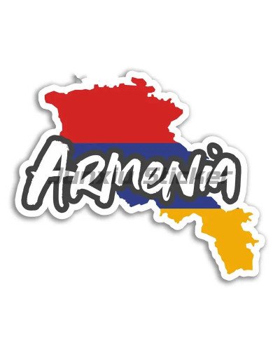 Armenia ARM AM bandera nacional pegatina de coche pegatinas de coche d