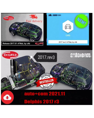 delphis 2017 R3+Delphis 2021.10b +Auto+COM 2021.11 with keygen Softwar