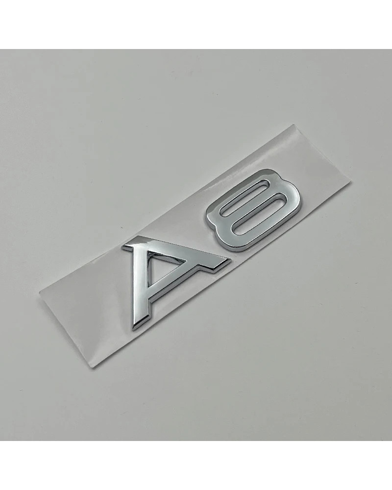 3d ABS cromo negro Logo A3 A1 A2 A4 A6 A7 A8 A5 emblema letras insigni