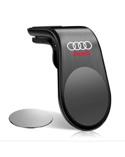 Soporte magnético de teléfono para coche, accesorio de Metal para Audi