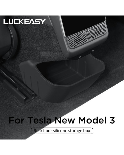 Caja de almacenamiento para asiento trasero Tesla Model 3 Highland, de