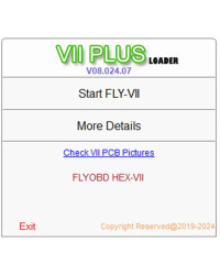 FLY 2024 VCDSCAN Unlimited VINs V24.8 codificación VAG COM HEX Real V2 STM32F429 para VW AUDI Skoda Seat herramientas de diagnós