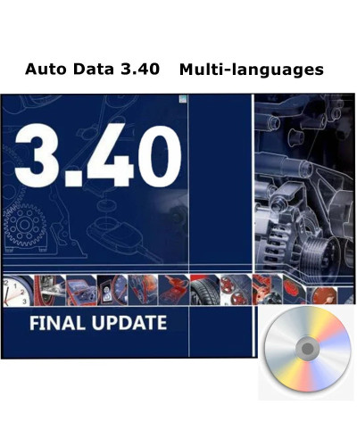 Software de reparación de automóviles, gran oferta, 2024, diagramas de cableado de datos, instalación de vídeo, AutoData 3,45, u