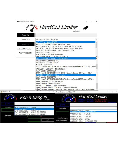 ECU Software 6 IN 1 PACKAGE HardCut Limiter Diesel + Petrol Engine Ult