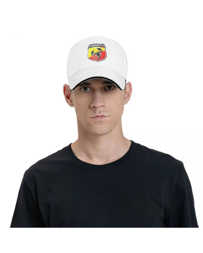 Casquette Abarth Scorpion Logo Merch para hombre y mujer, gorra de camionero clásica, Snapback, 2023