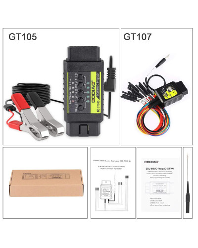 Godiag GT107 DSG Gearbox Data Read/Write Adapter ECU IMMO Kit plus GT1