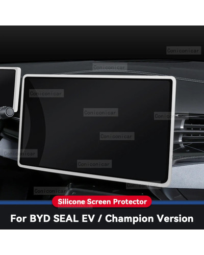 Protector de pantalla de silicona para BYD SEAL EV Champion, versión d