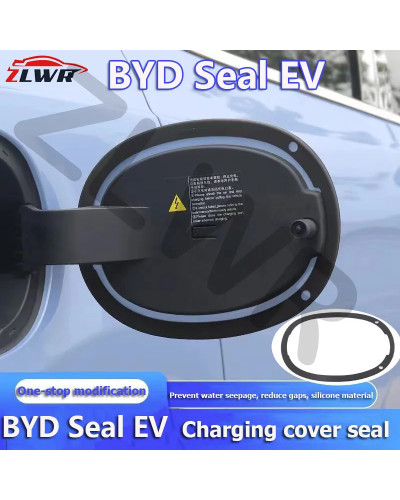 ZLWR BYD Seal EV cubierta protectora del puerto de carga del coche, an