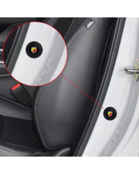 Amortiguador insonorizado de silicona para puerta de coche, 10 piezas, para Abarth 695, 595, 500, competición 124, PUNTO araña