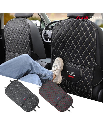 1 Uds. Cojín antipatadas para respaldo de asiento de coche para Audi S