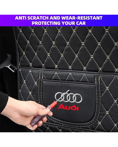 1 Uds. Cojín antipatadas para respaldo de asiento de coche para Audi S