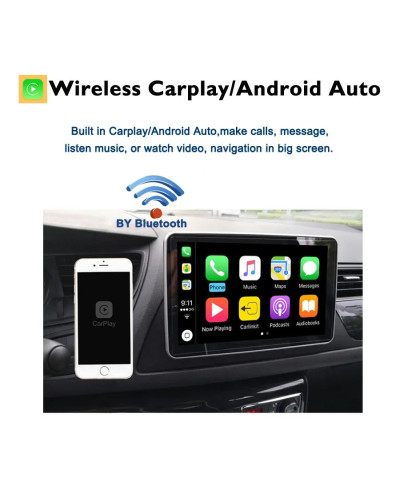 Radio con GPS para coche, reproductor con Android 256, Carplay, 12G + 13,0G, 4G, LTE, IPS, DVD, mapa, WIFI, Bluetooth, RDS, para