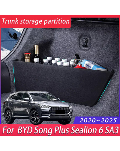 Caja de almacenamiento multifunción para maletero de coche BYD Song Pl