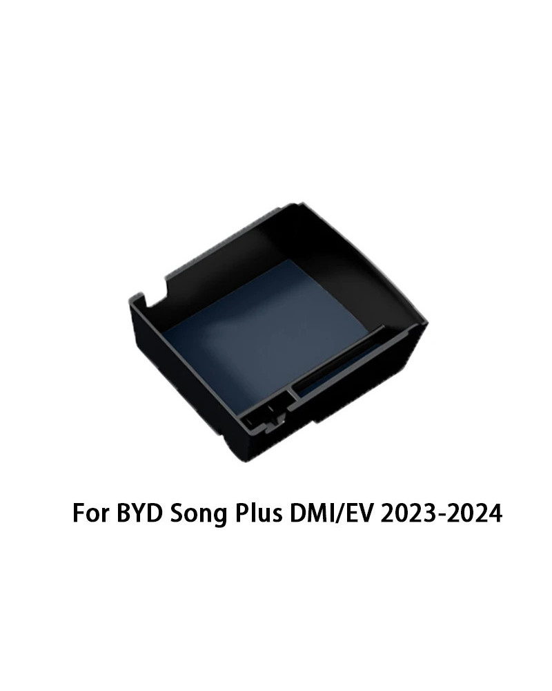 Para BYD Song Plus DMI EV 2023 2024 2025 caja de almacenamiento con re