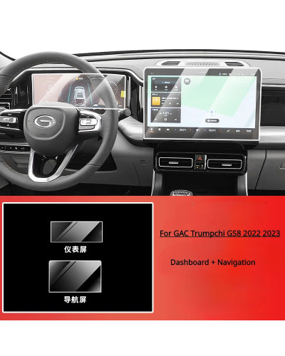 Para GAC Trumpchi GS8 2023 vidrio templado navegación Interior del coc