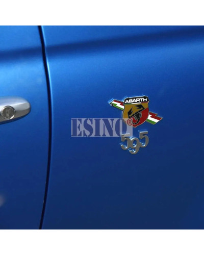 Adhesivo para guardabarros de carrocería de coche, calcomanías de Metal, insignias de aleación de Zinc, emblemas, para Alfa Rome