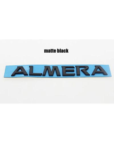 ALMERA de ABS 3D para coche, insignia de parachoques trasero, emblema 