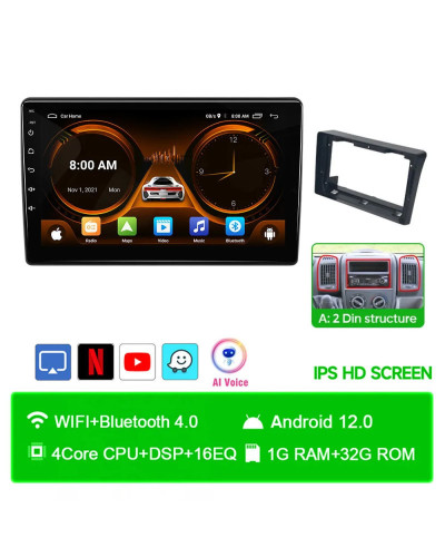 Autorradio Android per Fiat Ducato Citroen Jumper Peugeot Boxer 2005-2023 lettore Video multimedia navegación GPS Carplay 4G 2