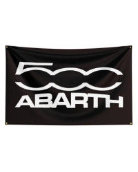 FLAGDOM Bandera de poliéster impresa para coche, 90x150cm, 3x5 pies, bandera Abarth para Decoración