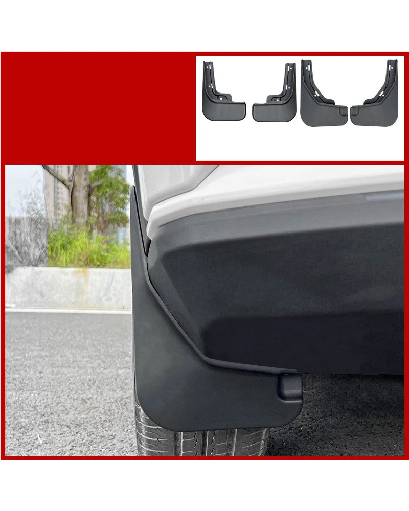 Cubierta de guardabarros de plástico para coche, accesorio para BYD Se