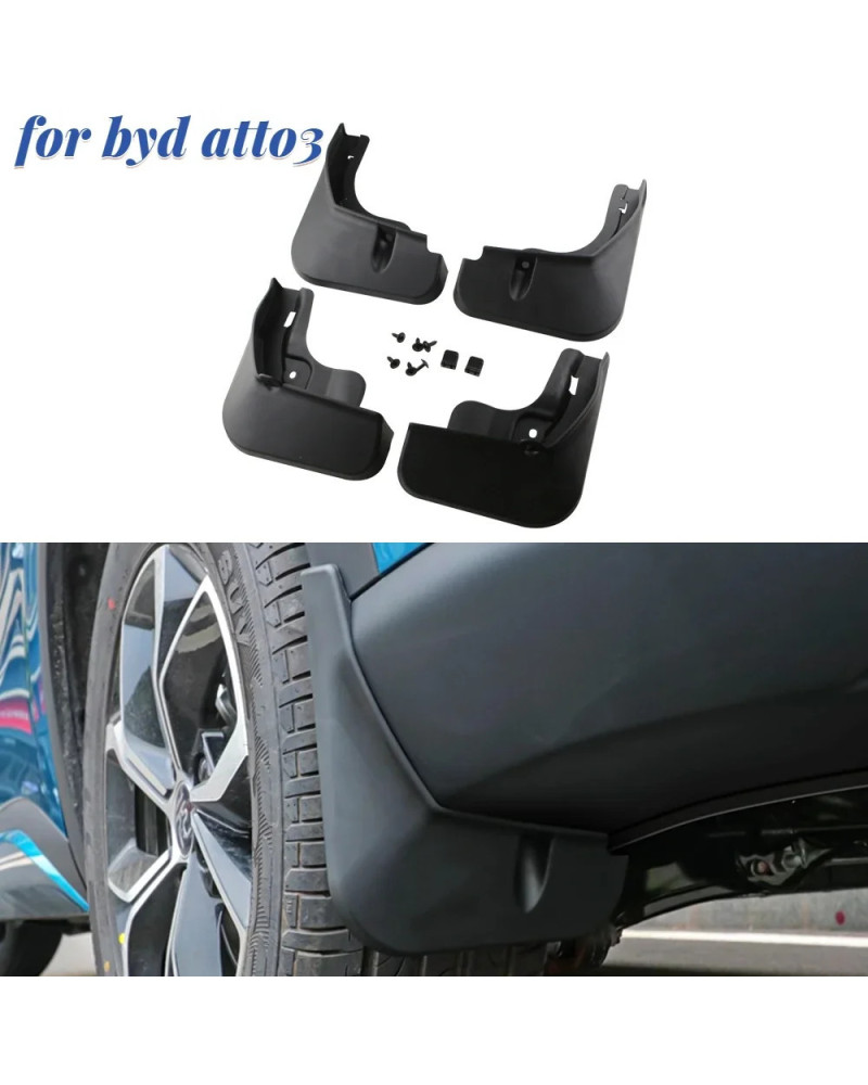 Guardabarros para coche, accesorio para BYD Atto 3 Yuan Plus Atto3 202