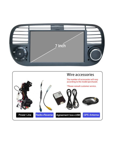 Reproductor Multimedia con GPS para coche, Radio estéreo con Android 12, 8G, 256G, IPS, inalámbrico, CarPlay, WiFi, DSP, para Fi