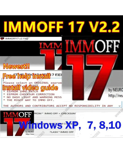 IMMOFF17 Car Software EDC17 MED 17 Immo Off Ecu Program Function EEPRO